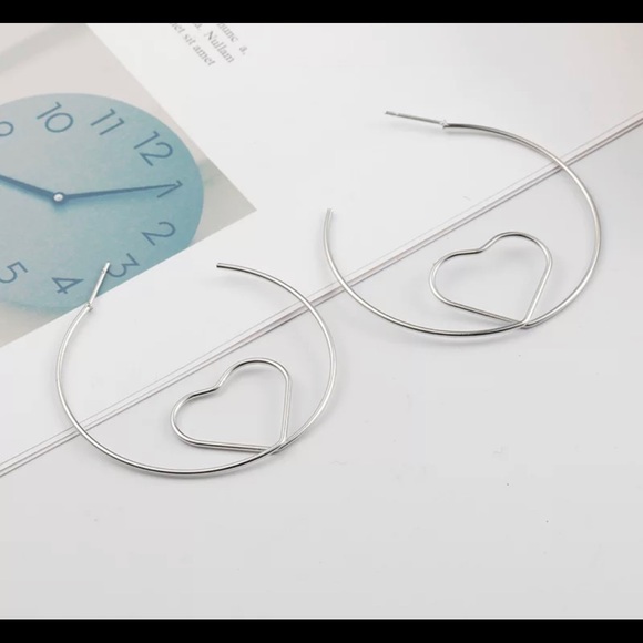 Geometric Earrings Temperament Circle Hollow Earrings - Picture 2 of 4